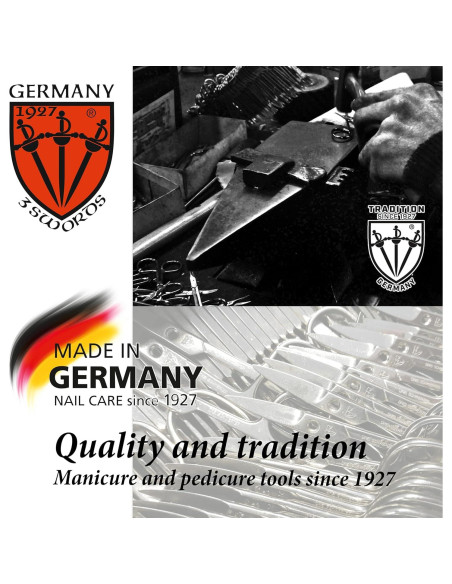 Tijeras de Uñas Curvas 3 Espadas Alemania - Acero Inoxidable