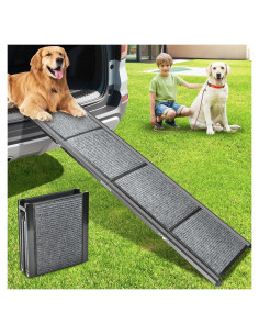 Rampa Plegable para Perros YOOKESEN 160x44 cm Antideslizante
