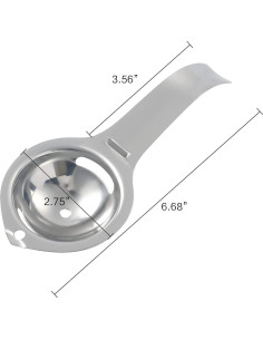 Separador de Huevos Jepeux Acero Inoxidable 304 17.27 cm 2