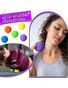 Pelotas de Lacrosse Sosation 50 Piezas 6.35 cm Goma Suave 2