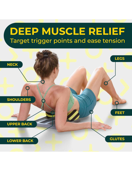 Set de 2 Pelotas de Masaje de Tejido Profundo 10 cm - Deep Recovery