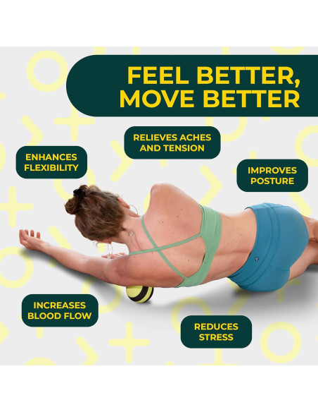 Set de 2 Pelotas de Masaje de Tejido Profundo 10 cm - Deep Recovery