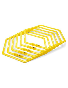 Escalera de Agilidad SKLZ con 6 Anillos Hexagonales