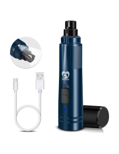 Molinillo de Uñas Eléctrico Casfuy con Luz LED 2 Velocidades