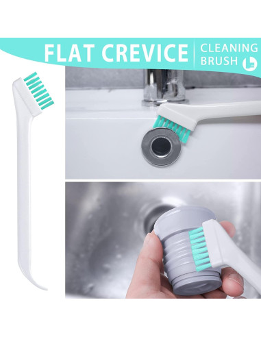 Juego de Cepillos de Limpieza Lumkew 4 pcs para Rincones