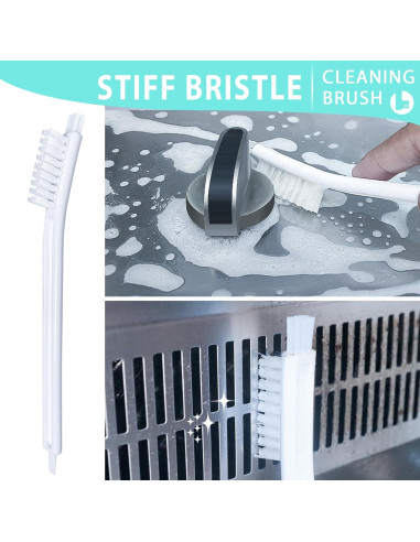 Juego de Cepillos de Limpieza Lumkew 4 pcs para Rincones