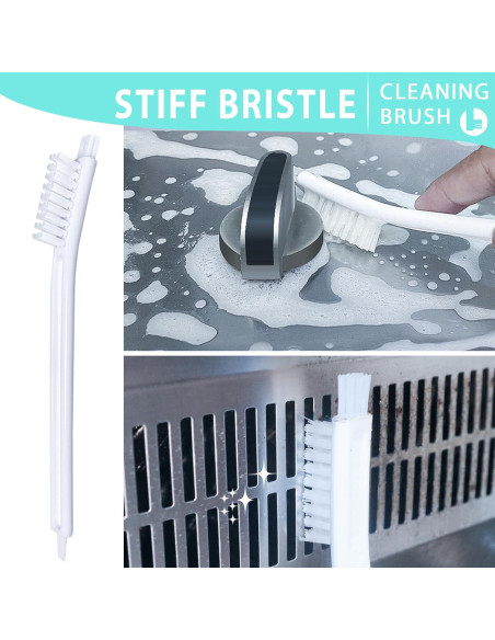 Juego de Cepillos de Limpieza Lumkew 4 pcs para Rincones