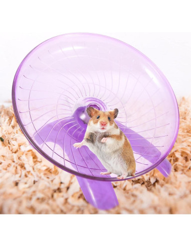 Rueda de Ejercicio Silenciosa POPETPOP para Hámster 18cm