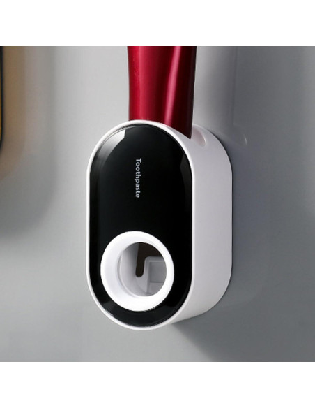 Dispensador de Pasta de Dientes Automático SLZBCY Negro 11.5x6.5 cm Dispensador de Pasta de Dientes Automático SLZBCY Negro 11.5x6.5 cm