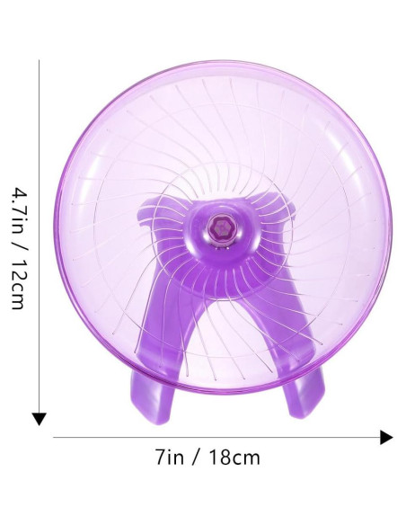 Rueda de Ejercicio Silenciosa POPETPOP para Hámster 18cm