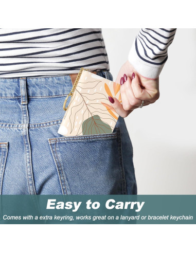 Monedero RFID Nipichsha para Mujeres, Cuero Delgado, 12 Tarjetas