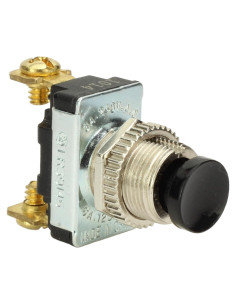 Interruptor momentáneo Fastronix 6A AC/DC negro 1.5x1.4 cm