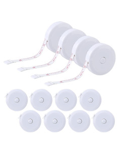 Paquete de 12 cintas métricas retráctiles E ELAINFIA 150 cm