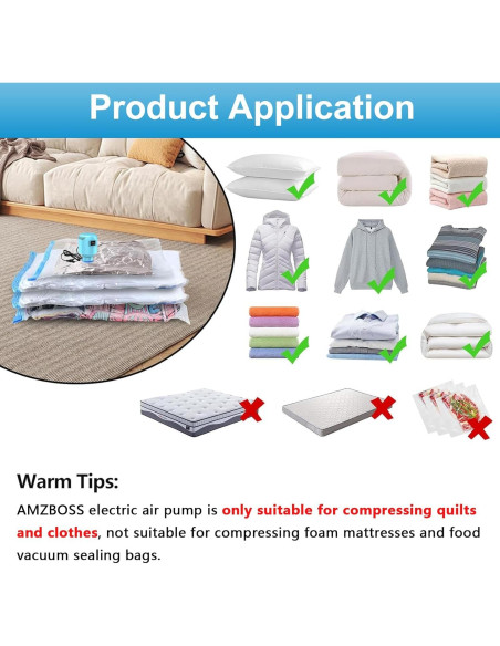 Bomba de Vacío Eléctrica AMZBOSS Portátil Azul - 0.22 kg Bomba de Vacío Eléctrica AMZBOSS Portátil Azul - 0.22 kg