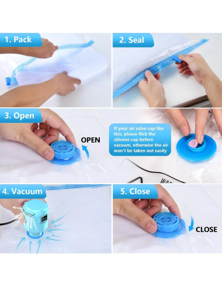 Bomba de Vacío Eléctrica AMZBOSS Portátil Azul - 0.22 kg Bomba de Vacío Eléctrica AMZBOSS Portátil Azul - 0.22 kg