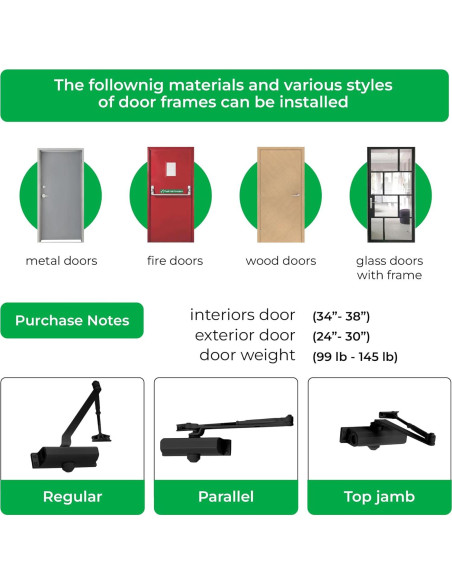 Cerradura Automática Hidráulica Miko B3W 1.45kg para Puertas