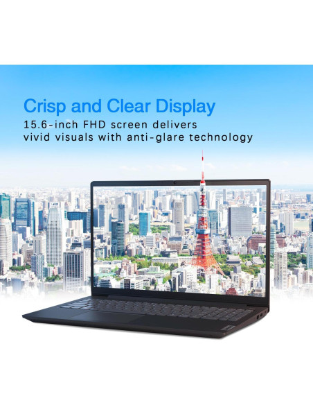 Laptop Lenovo V15 | Intel Celeron 4 núcleos | 16GB RAM | 1TB SSD | 15.6" FHD | Windows 11 Pro