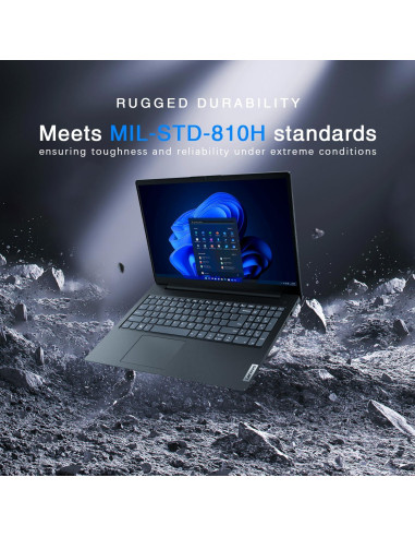 Laptop Lenovo V15 | Intel Celeron 4 núcleos | 16GB RAM | 1TB SSD | 15.6" FHD | Windows 11 Pro