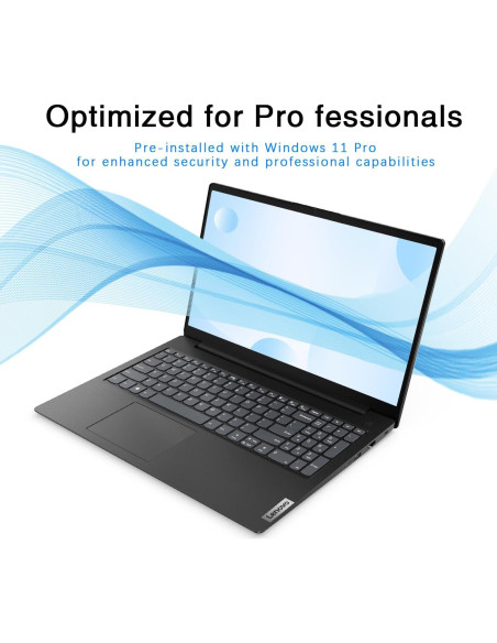 Laptop Lenovo V15 | Intel Celeron 4 núcleos | 16GB RAM | 1TB SSD | 15.6" FHD | Windows 11 Pro