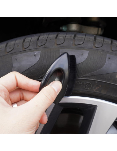 Cepillo Aplicador de Brillo para Neumáticos Luludeery 2 Pcs