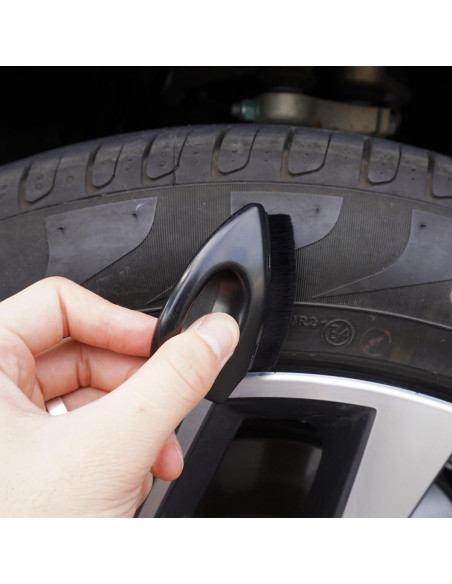 Cepillo Aplicador de Brillo para Neumáticos Luludeery 2 Pcs