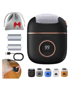 Removedor de Callos Eléctrico Morningso Negro Recargable USB