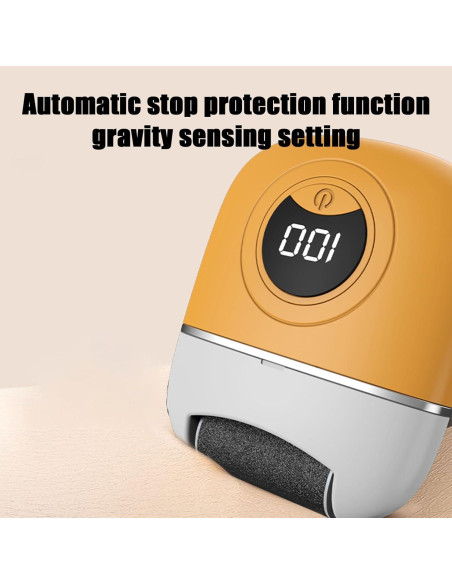 Removedor de Callos Eléctrico Morningso Negro Recargable USB