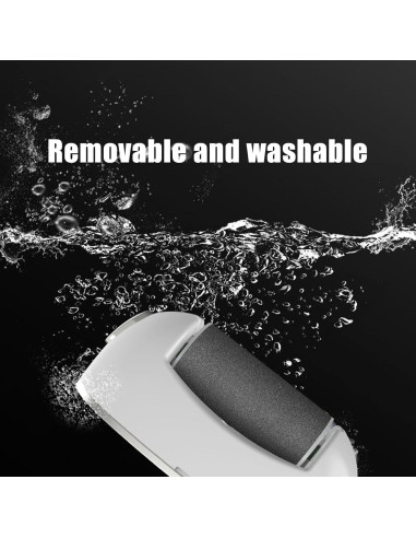 Removedor de Callos Eléctrico Morningso Negro Recargable USB