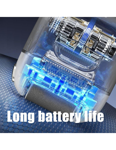 Removedor de Callos Eléctrico Morningso Negro Recargable USB