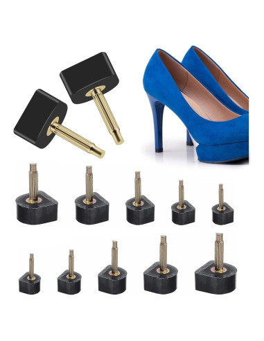 10 Pares Tapas Reemplazo Tacones Keroius U-Shape TPU
