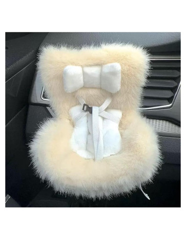 Asiento de Coche para Muñecas 17cm Beige - SwiftServ