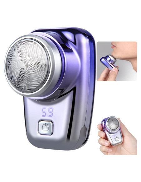 Mini Afeitadora Eléctrica JQSTY USB a Prueba de Agua 60 min