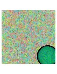 Piedras Brillantes para Acuario y Jardín Kaiyuan 250g 3-5mm