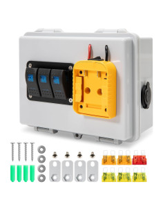 Caja de Distribución de Energía Zelvoro para Batería DeWalt 20V