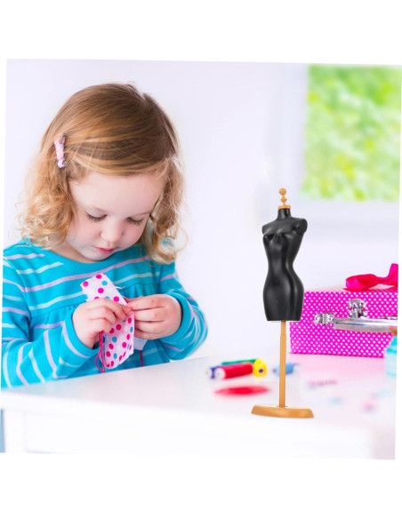 Soporte de Muñeca Artibetter 10 Pcs Plástico Negro/Dorado