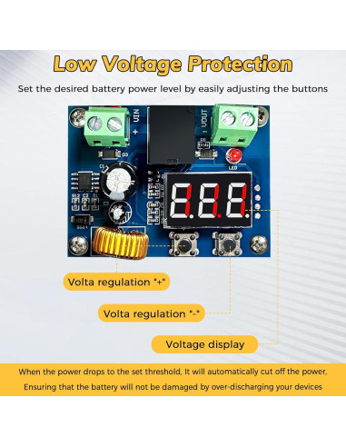 Caja de Distribución de Energía Zelvoro para Batería DeWalt 20V