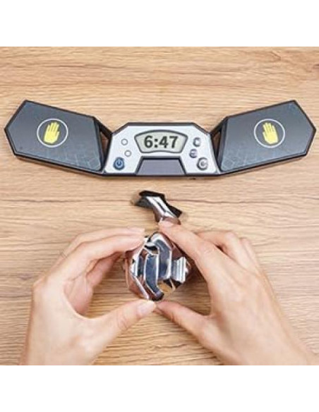 Rompecabezas 3D de Metal Xuanwei Cubo Plata 4.3cm 306g