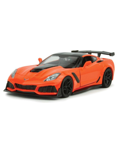 Diecast Coche Motormax 1:24 Chevrolet Corvette ZR1 Naranja