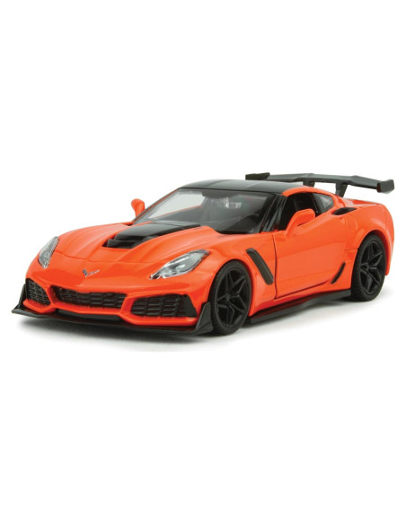 Diecast Coche Motormax 1:24 Chevrolet Corvette ZR1 Naranja Diecast Coche Motormax 1:24 Chevrolet Corvette ZR1 Naranja