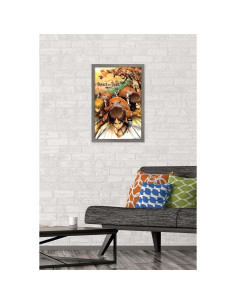 Póster enmarcado Trends International Ataque a los Titanes 56.8x37.4cm 2