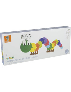 Rompecabezas de Alfabeto de Madera Orange Tree - Oruga 2