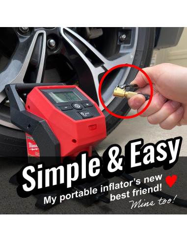 Chuck de Aire Rápido SKG para Infladores de Neumáticos