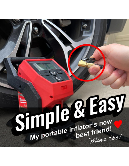 Chuck de Aire Rápido SKG para Infladores de Neumáticos