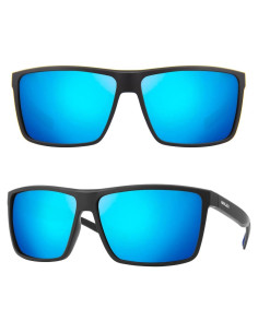 Gafas de Sol Polarizadas MAXJULI UV400 para Cabezas Grandes