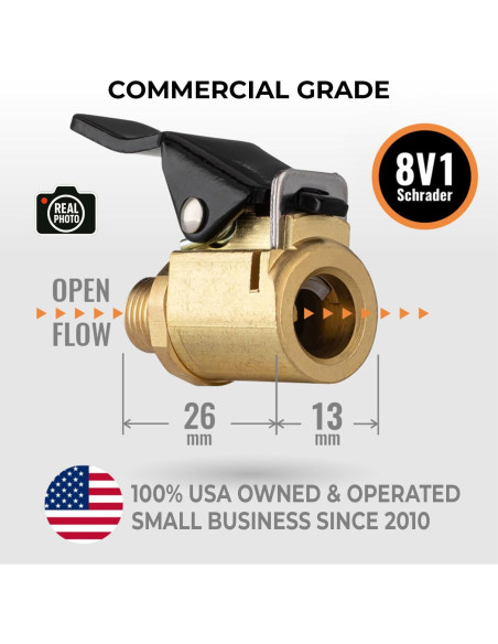 Chuck de Aire Rápido SKG para Infladores de Neumáticos