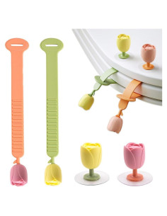 4 Piezas Levantador de Tapa de Inodoro Silicona WSDMAVIS