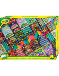 Rompecabezas 500 Piezas Springbok Colores de Crayola 2