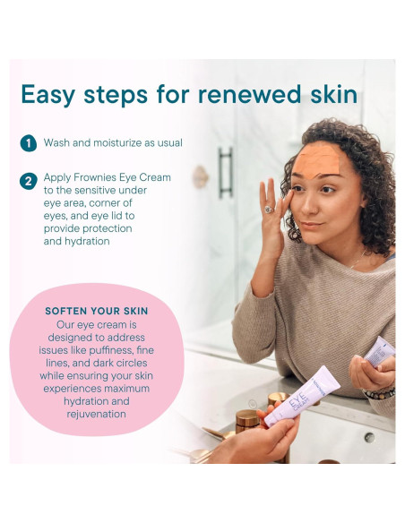 Crema para Ojos Frownies 50ml - Antienvejecimiento y Hidratante