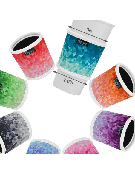 Funda Aislante Neopreno Beautyflier 8pcs 590ml Degradado