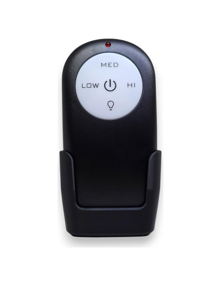 Soporte de Pared para Control Remoto Ventilador Merwry Negro Soporte de Pared para Control Remoto Ventilador Merwry Negro